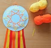 Sun Weaving Art | Summer Solstice Crafts